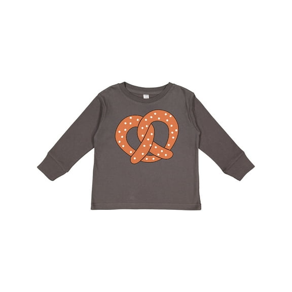 Inktastic Pretzel Boys or Girls Long Sleeve Toddler T-Shirt