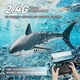 thumbnail image 2 of 4DRC S6 Bionic Remote Control Shark Spray Water Toy with Camera Electric Megalodon RC Toy, 2 Batteries, 2 of 5
