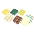 thumbnail image 3 of lanema Small Design Silicone Ice Cubes Tray 4/6/12 Grids Mould For Efficient Storage, 3 of 21