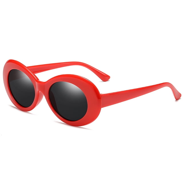 Gafas de sol ovaladas retro - Gafas de sol UV400 Gafas para mujeres y hombres Sincero Hogar