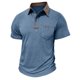 thumbnail image 5 of pstuiky camisetas para hombre, Camiseta deportiva y de fitness para hombre, de color liso, cálida y ajustada, con cuello semialto y manga larga. ropa de hombre s, 5 of 6