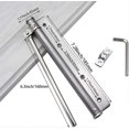 thumbnail image 2 of Cierrapuertas ajustable KAIYANG con resorte de aleación de aluminio con tornillos fáciles de instalar, 2 of 5