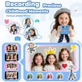 thumbnail image 5 of PayUSD Kids Camera Instant Print, Birthday Christmas Gifts for Girls Boys Age 3-12 1080P Digital Video Camera Print Photos Portable Toddler Toys for 4 5 6 7 8 9 10 Year Old with 32GB SD Card-Blue, 5 of 8