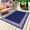 Navy Blue, variant on Navy Blue Geometric Outdoor Rug 6x9 Ft - Reversible Patio Rug Outdoor Camping Rugs, White Greek Key Farmhouse Washable Indoor Outdoor Area Rugs, Non-Slip Outdoor Carpet Runner for Deck/Porch
