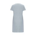 thumbnail image 6 of HomeGardon Nightgowns for Women,Women's Sleepwear,Women's Oversized Short Nightgown Printed Round Neck and Short Sleeves dress,S-XXL, 6 of 6