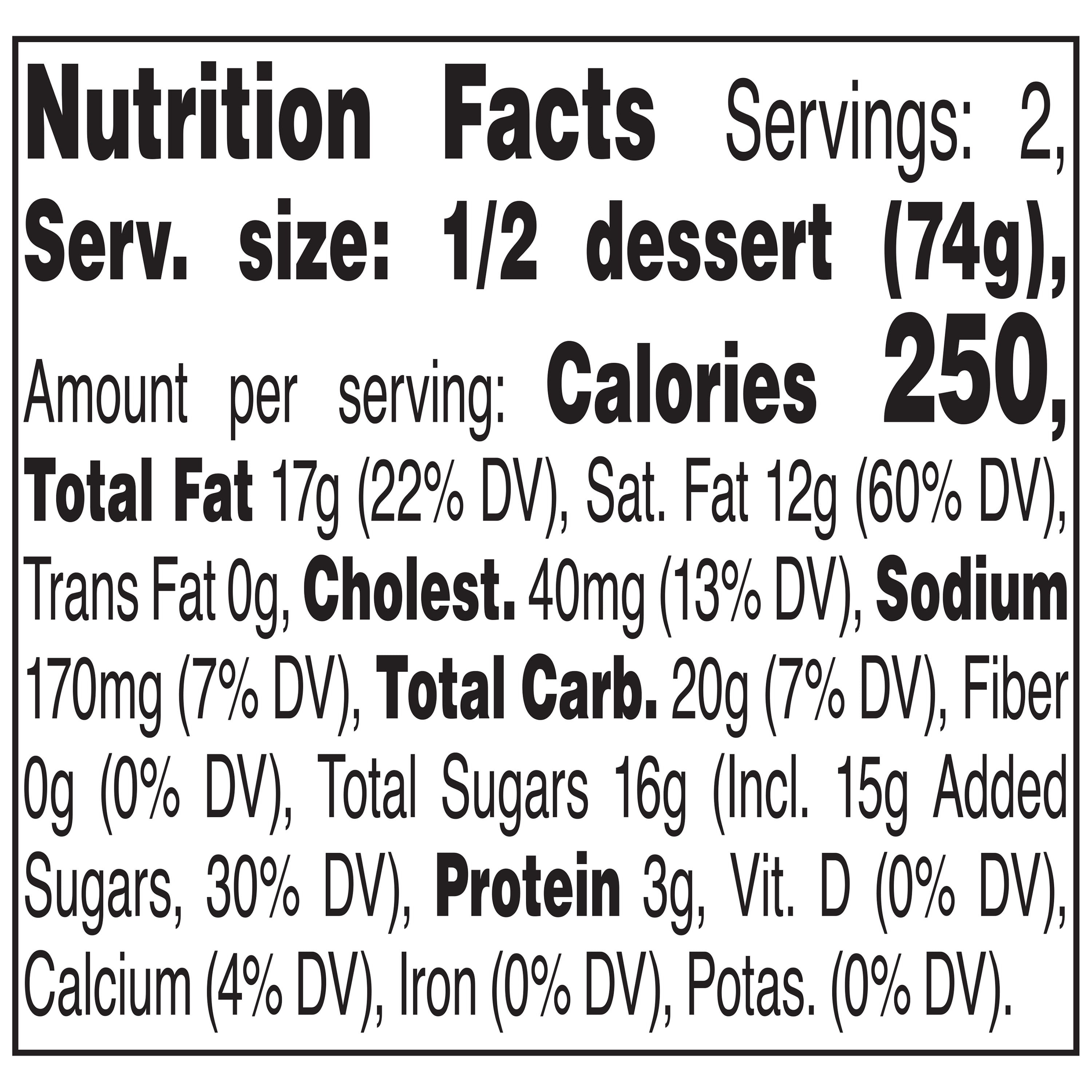Marketside French Style Creamy Cheesecake Mousse Dessert Cup, 5.25 oz (Refrigerated)