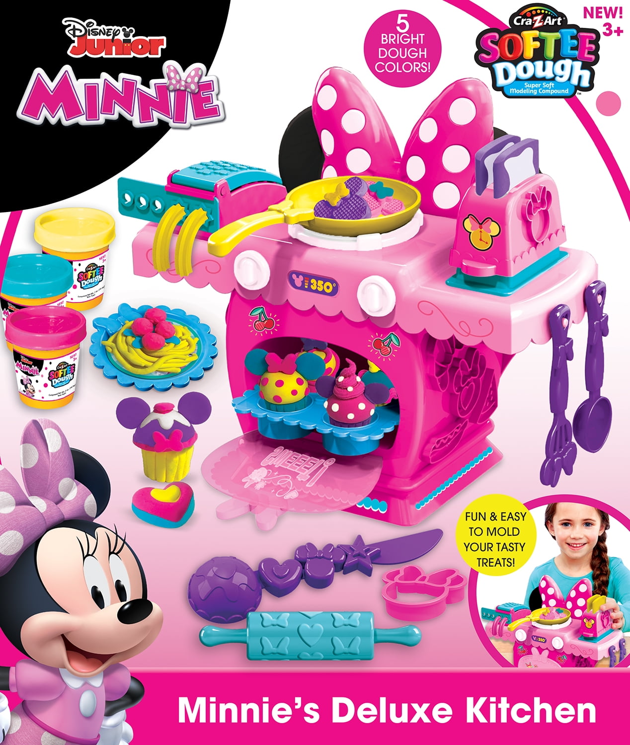 minnie mouse play doh kitchen