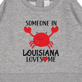 thumbnail image 3 of Inktastic Someone in Louisiana Loves Me Baby Sweatshirt, 3 of 4