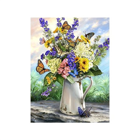 Springbok s 36 Piece Jigsaw Puzzle Butterfly Blossom - Made in USA