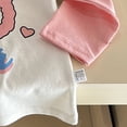thumbnail image 6 of NIEWTR Boys Girls Sweatshirts 2t 3t 4t 5t 6t 7t Kids Toddler Solid Long Sleeve Pullover Crewneck Tops Shirts Fall Winter Clothes(A-Light Pink,6-12 Months), 6 of 6