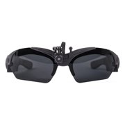 AimCam by CenterPoint Adjustable Sports Action HD Video Camera Glasses, Black