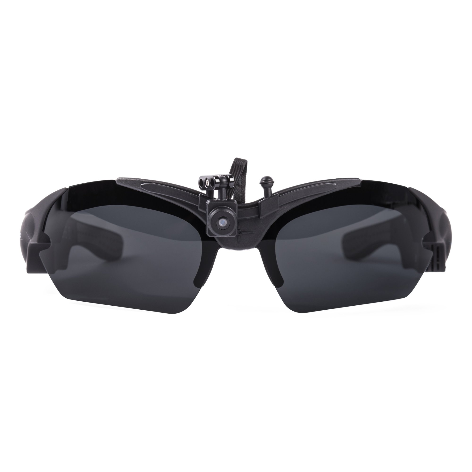 AimCam by CenterPoint Adjustable Sports Action HD Video Camera Glasses, Black