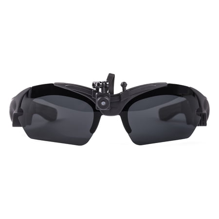 AimCam by CenterPoint Adjustable Sports Action HD Video Camera Glasses, Black