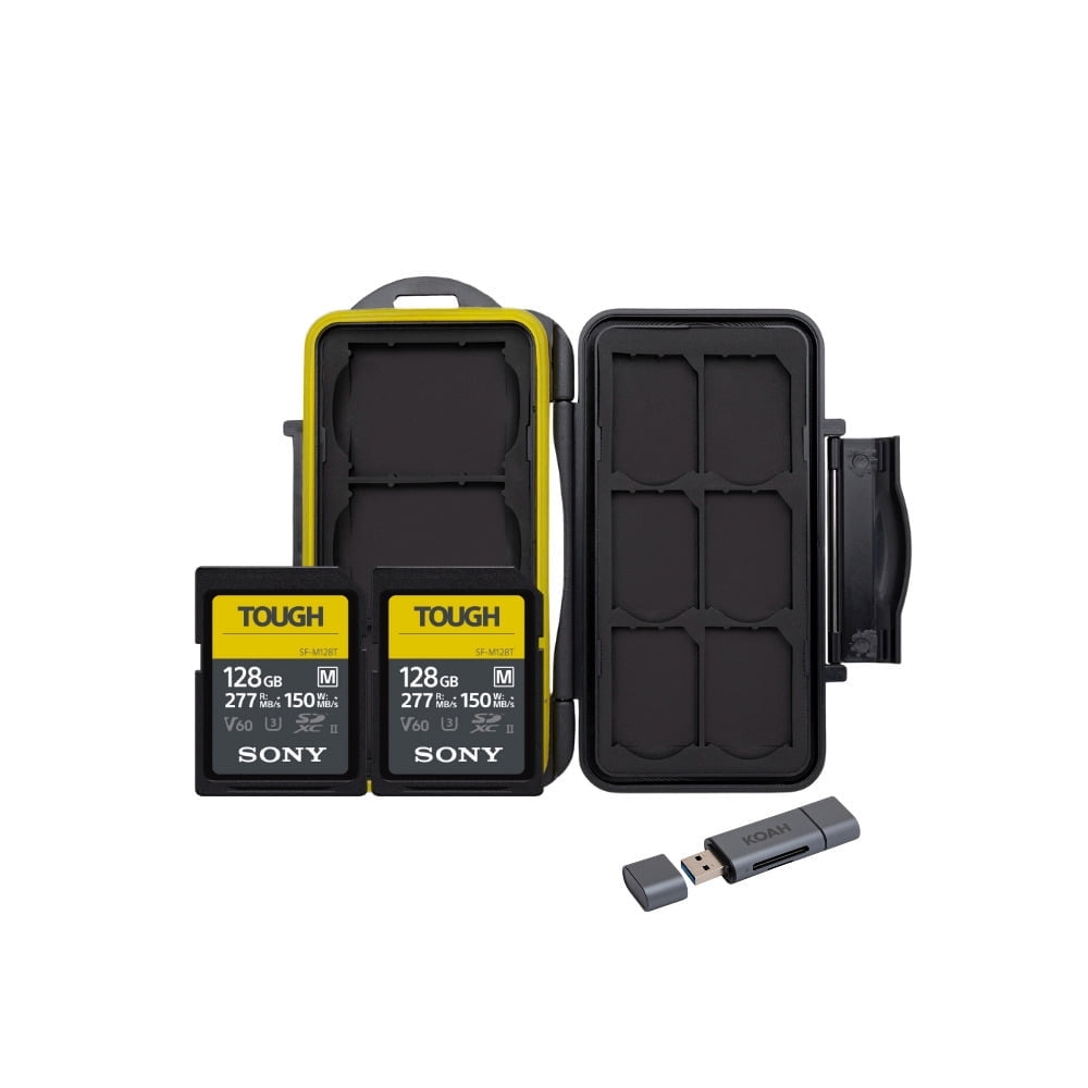 新品・未開封：SONY TOUGH CFexpress TypeA 80GB Sony TOUGH 80GB CFexpress Type-A Memory Card, 2-Pack with SD