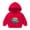 Red, variant on BaoFuBaoMei Hoodies for Boys Girls Dinosaur Long Cuffed Sleeve Sweatshirt Tops Fleece Lined Loose Hooded Fall Clothes for School Daily Wear Outdoor