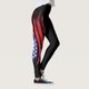 thumbnail image 3 of Gibobby Leggings Día la Independencia para las mujeres 4 julio Leggings estampados Pantalones cintura alta para yoga Correr Pilates Gimnasio Pantalones yoga Medias Compresión Yoga（Negro， M), 3 of 5
