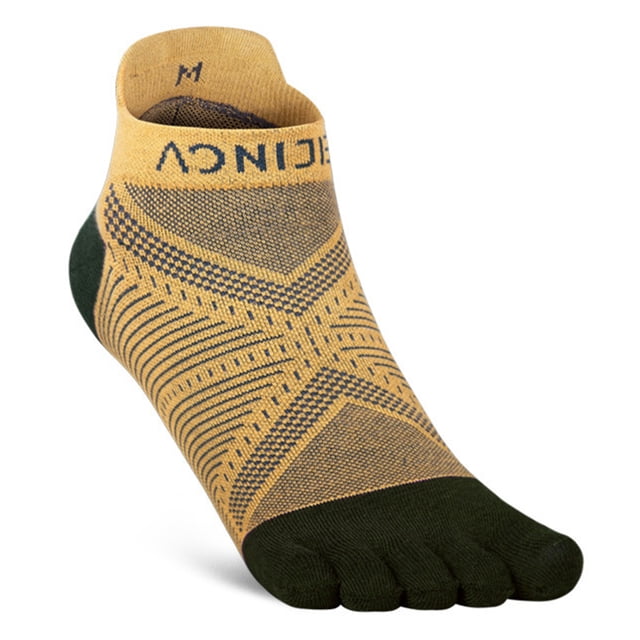 Coolmax Short Tube Five-Toe Socks Breathable and Moisture-Wicking Sports Socks Running Socks Toe Separators
