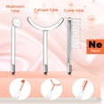 thumbnail image 4 of FNNMNNR 7 in 1 Portable High Frequency Electrode Wand Facial Machine Anti Wrinkle Massage Device For Hair Face Electrotherapy Glass Tube Argon Treatment Acne Skin Care Spa（Mixed pack）, 4 of 7