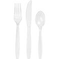 thumbnail image 1 of Group  Clear Assorted Cutlery, Pack of 12 - 18 per Pack, 1 of 1