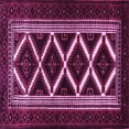 thumbnail image 1 of Ahgly Company Indoor Square Persian Pink Traditional Area Rugs, 5' Square, 1 of 4