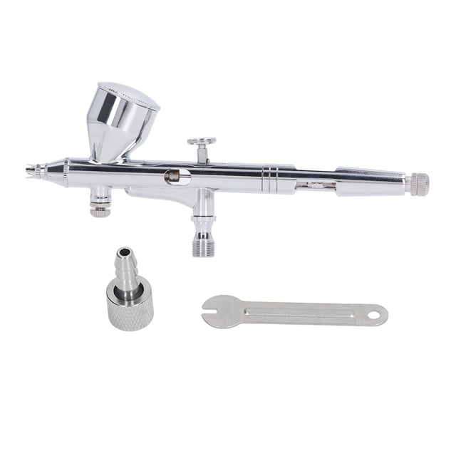 Pistola De Pulverización De Aerógrafo Profesional, Kit De Aerógrafo Kit De Pistola De Pulverización Multifuncional De Acero Inoxidable para Pulverización De Modelo De Arte DIY