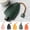 A, variant on 2Pcs Key Holder Pull-Out Key Case Protective Keychain Pendant Faux Leather Hidden Key Chain Deer Pattern Key Sleeve Bag