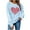 Light Blue ①, variant on qucoqpe Womens Valentines Sweatshirt Christmas Oversized Love Heart Pullover Tops Long Sleeve Shirts for Women