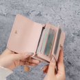 thumbnail image 4 of Daolelai New Style Card Holder Short Cute Small Ladies Coin Purse Simple Light Pu Leather Document Storage Bag Thin, 4 of 5
