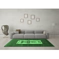thumbnail image 3 of Ahgly Company Indoor Square Persian Emerald Green Traditional Area Rugs, 3' Square, 3 of 4
