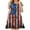 Wine, variant on Independence Day For Children Toddler 4th Of July 3D Graphic Printed Girls Short Sleeve Kids Casual Soft Party Dress Baby Girl Chambray Long Sleeve