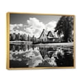 thumbnail image 2 of Designart Farm framed wall art decor, Farm framed wall Art, Reflecting on Rural Life at the Farmhouse , Extra large Country Gold framed wall art, 20x12 inches Gold Frame, 2 of 5