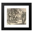 thumbnail image 2 of Henry Fuseli 22x20 Black Modern Framed Museum Art Print Titled - Richard Plantagenet Throws the Severed Head of the Duke of Somerset at the Feet of His Father. Illustration for Shakespeare's, 2 of 5