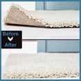 thumbnail image 4 of 8 Uds almohadillas antideslizantes para alfombras para pisos de madera dura, alfombras de área de azulejos, pinzas de alfombra reutilizables lavables, soporte de pegatinas de cinta para alfo, 4 of 5
