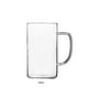 thumbnail image 2 of Advancent Taza de vidrio resistente al calor, tazas de café, té, leche, jugo, cerveza, taza transparente con asa, tazas de restaurante, regalo Teteras, 2 of 6