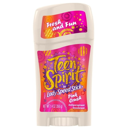 Teen Spirit Antiperspirant Female Deodorant  Pink Crush - 1.4 oz