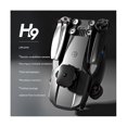 thumbnail image 3 of Drone con motor sin escobillas y posicionamiento de flujo óptico para fotografía aérea H9 6K HD, cámara dual, color negro, 3 of 5