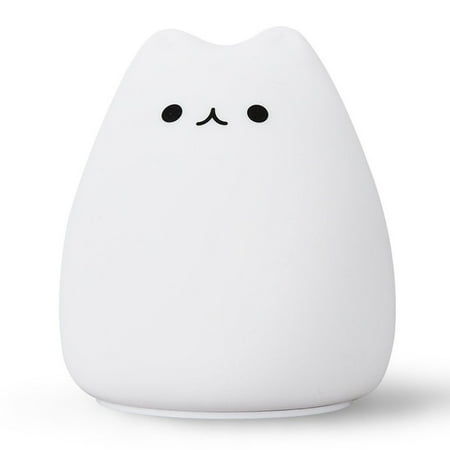 

Portable Cute Silicone LED Night Lamp USB Rechargeable Children Night Light