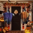 thumbnail image 3 of Jinsinto Halloween Hanging Ghost Decor, Flying Horror Skeleton Props, 2 Colors, 3 of 5