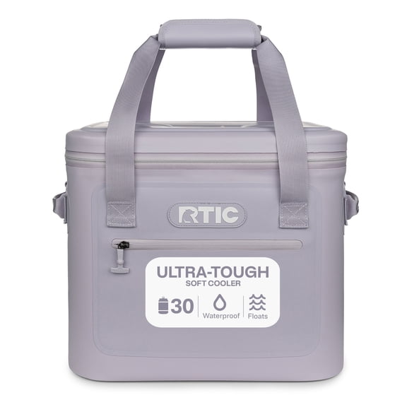RTIC Ultra-Tough 20 Qt 30-Can Soft-Sided Cooler, Dusty Lilac