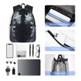 thumbnail image 4 of Balery Elegant Feathered Floral Wings Mochila para Mujeres y Hombres, Mochila Ligera Casual para Viajes, Mochila Clásica Básica para la Universidad, 4 of 6