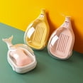 thumbnail image 2 of Soap Boxwith Lid,Soap Box Double Layer Soap Container Soap Box Remarkable Clarity, 2 of 5