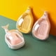 thumbnail image 2 of Adorable y resistente al agua, perfecto para organizar el baño, porta jabón de dos niveles con forma de ballena rosa, 2 of 5