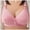Pink, variant on UngA Plus Size Womens Bras No Underwire Wave Push Up Wireless Bra Seamless Bras Full Coverage Bralettes Lift Everyday Bras Pink,46