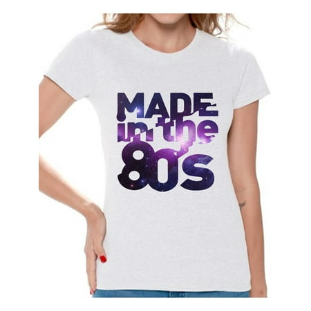 Rock Concert T Shirts Awkward Styles Made in 80s T Shirt 80s Birthday Shirt 80s Accessories 80s Rock T Shirt 80s T Shirt Retro Vintage Rock Concert T-Shirt 80s Costume 80s Clothes for Women 80s Outfit 80s Party ()