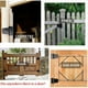 thumbnail image 3 of Bisagras de Puerta Resistentes (Paquete de 4), de Hierro, de 3,5 Pulgadas, para Cobertizos de Madera, Puertas de , Vallas y Puertas Batientes., 3 of 5