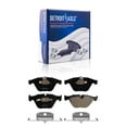thumbnail image 6 of Detroit Axle - Brake Kit for BMW 328i X1 xDrive, 12.30" inch Front and 11.81" inch Rear Drilled & Slotted Disc Brake Rotors Ceramic Brake Pads Replacement, 6 of 7