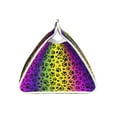 thumbnail image 3 of Lsque Animal Paw Rainbow Printed Long Tissue Box Cover Holder, Facial Paper Organizer Dispenser,Triangle with Bottom Belt, PVC Leather Decorative Organizer, 3 of 9
