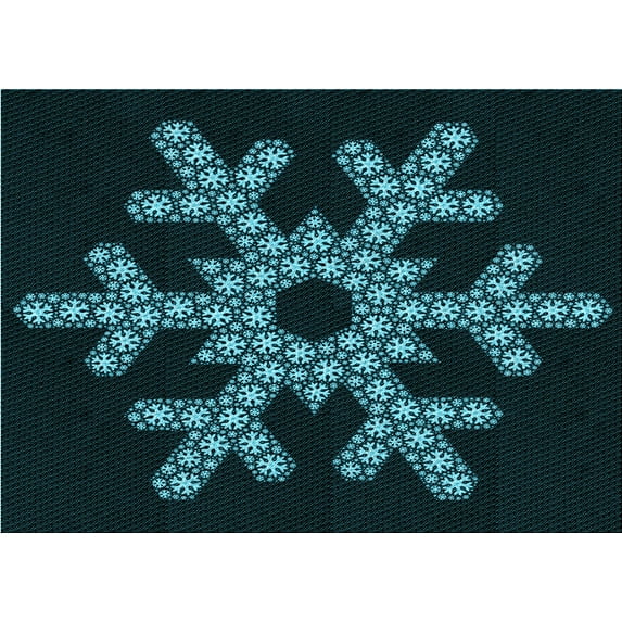 Ahgly Company Machine Washable Indoor Rectangle Transitional Dark Cyan Green Area Rugs, 2' x 3'