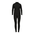 thumbnail image 5 of (clearance Sale)MSJUHEG Two Piece Sets Turtle Necks Tops Thermal Underwear for Men Medium High Collar High Warm Underwear Lamb Huge Thick Set Thick Pants Underwear Set Long Johns for Men Black 2xl, 5 of 5