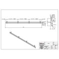 thumbnail image 2 of Hardware Resources Sf29 29" Wide Wire Shoe Fence - Chrome, 2 of 2